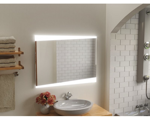 Зеркало в ванну комнату с подсветкой Вернанте