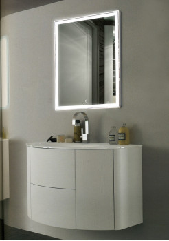 Зеркало в ванную с подсветкой Клэр