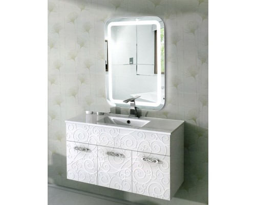 Зеркало с подсветкой в ванную комнату Эстер
